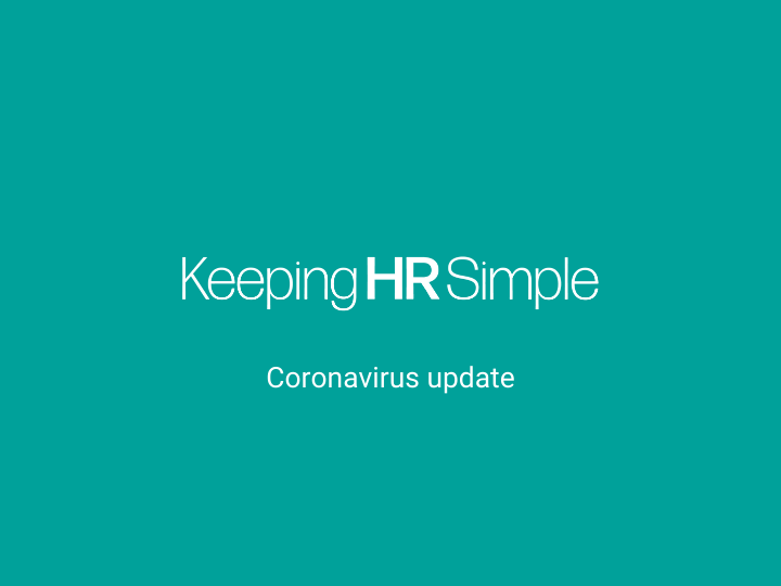 Corona virus updates – self isolation changes.