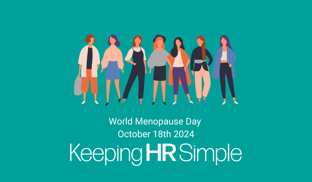 World Menopause Day 18th October 2024